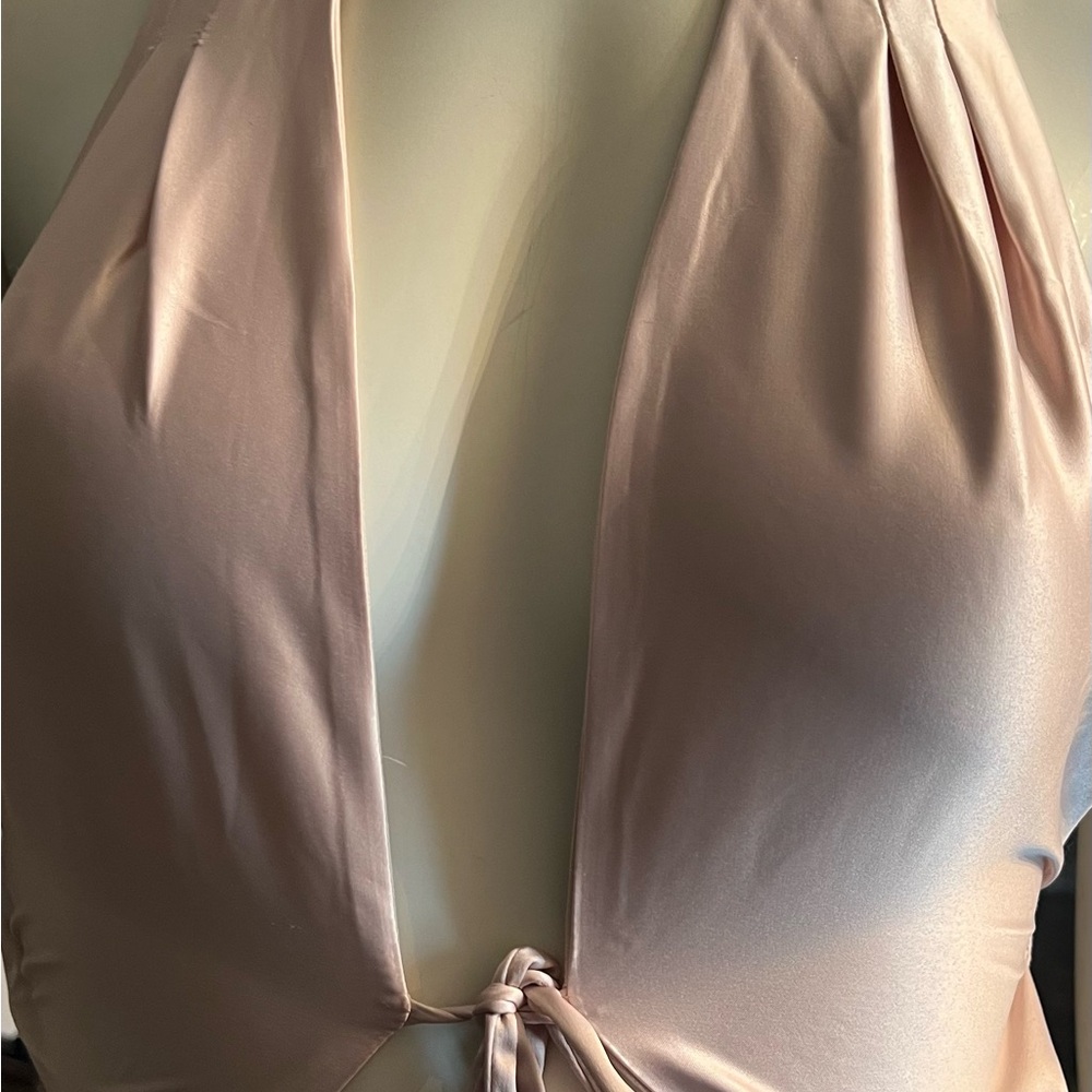 Elegant Cream Crop Top
